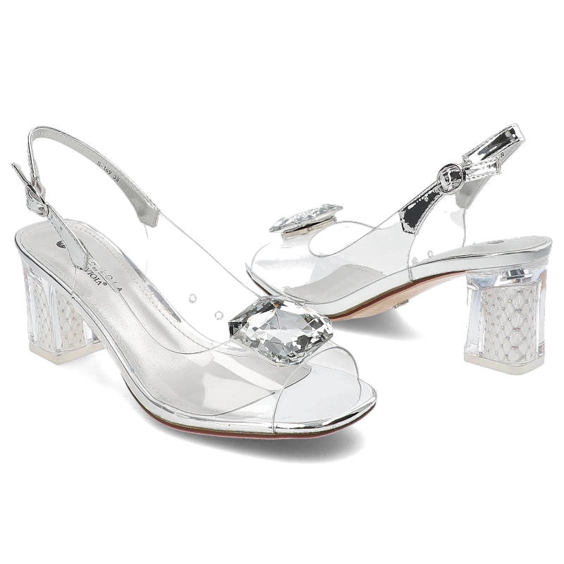 Sandále Sca'viola - S-169 Silver