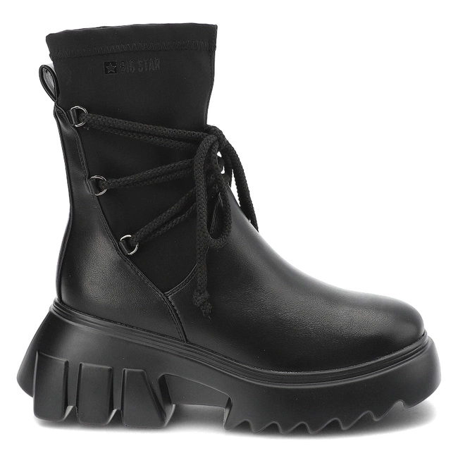 Členkové Topánky Big Star - MM274590 Czarny