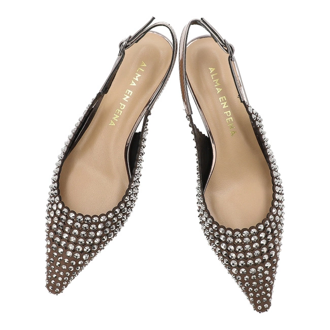 Lodičky ALMA EN PENA - I250531 Mirrow Pewter