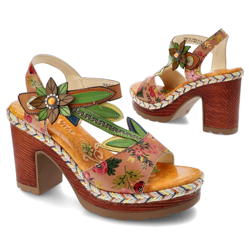 Sandále Laura Vita - Jacao 25 CX266-25 Orange