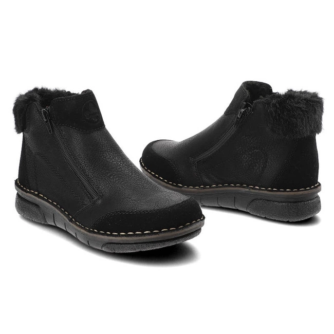 Členkové Topánky Rieker - 73352-00 Black