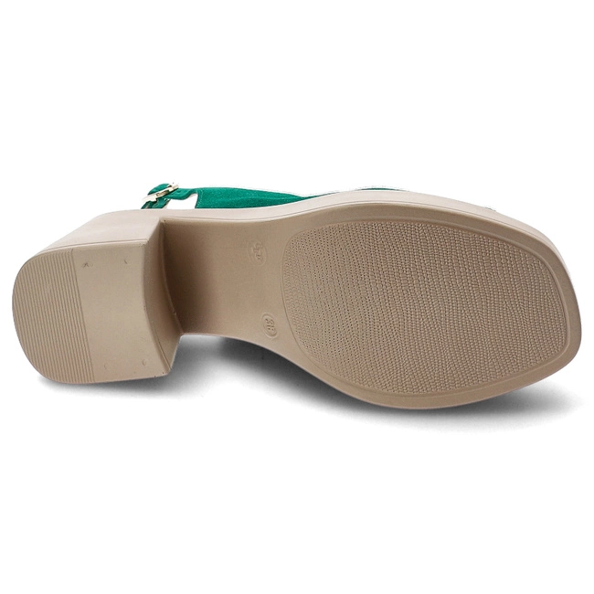 Sandále Karino - 5004/066-P Zielony/Welur