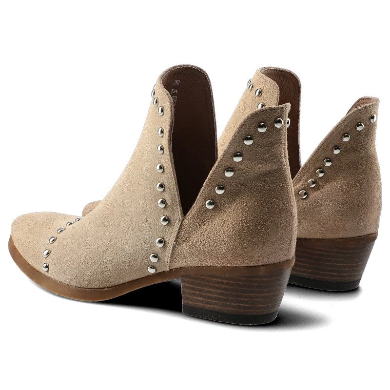 Členkové Topánky Carinii - B5328_-O17-000-000-D56 Beż