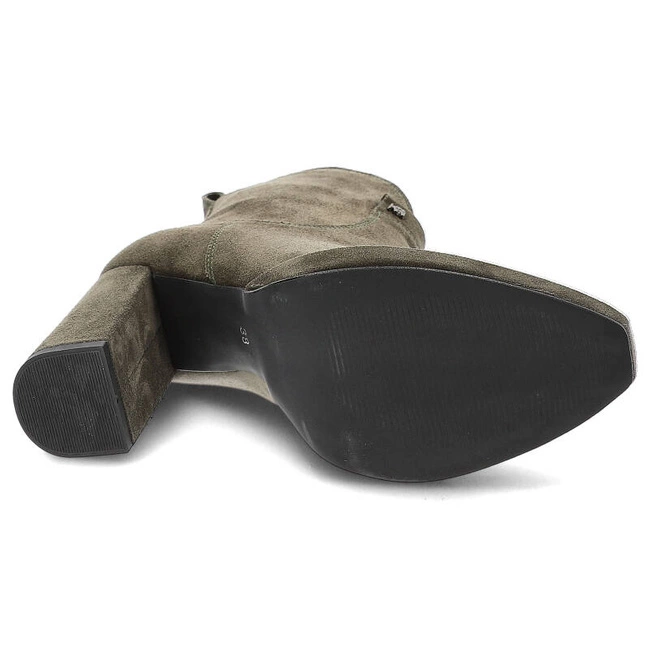 Členkové Topánky Karino - 4830/066-F Zielony/Welur