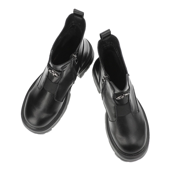 Členkové Topánky Filippo - DBT6432/24 BK Czarny