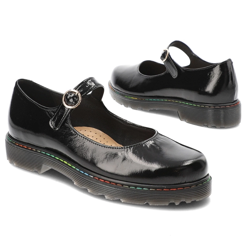 Poltopánky Armodo - 4210/VOGA Czarny Naplak