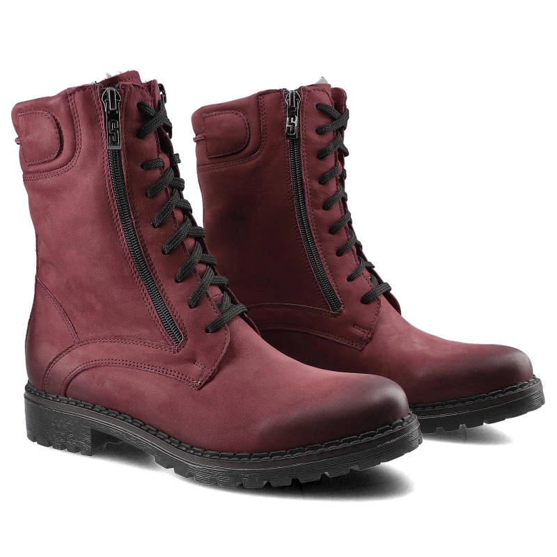 Členkové Topánky Simen - 08237 S2079 Bordo