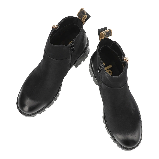 Členkové Topánky Jeep - RAVEN ZIP JL42602A 062 Black