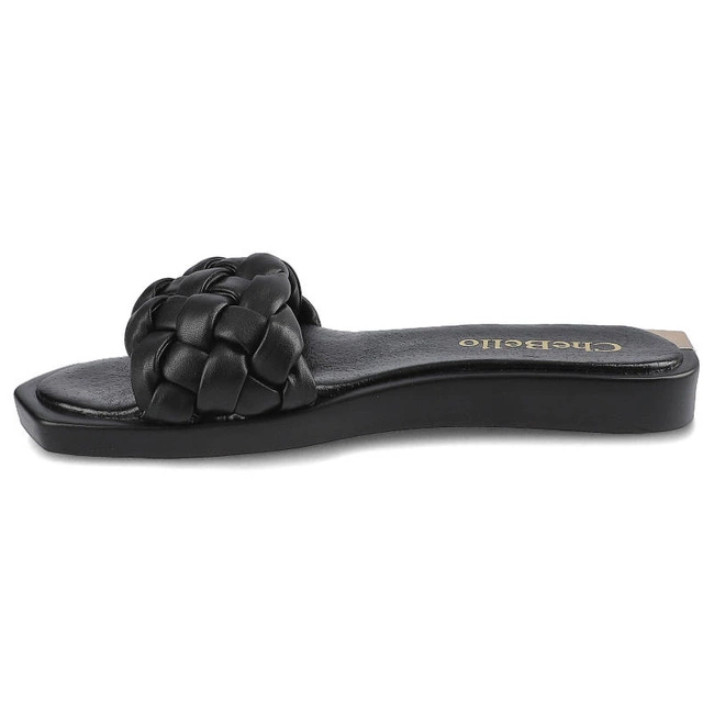 Šľapky Chebello - 2609_-363-000-PSK-S181 Czarny