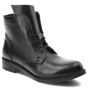 Šnúrovacie Členkové Topánky Armodo - 5-1686-002 Czarny Lico