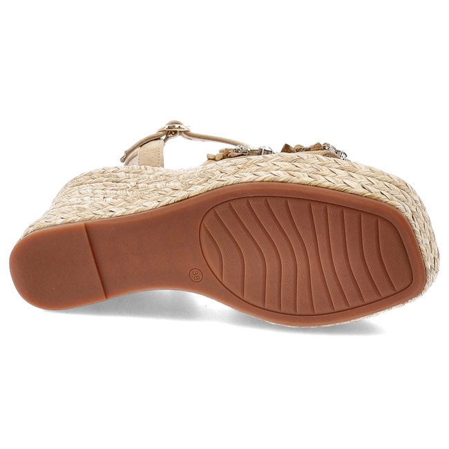 Sandały ALMA EN PENA - V251278 Suede Sand