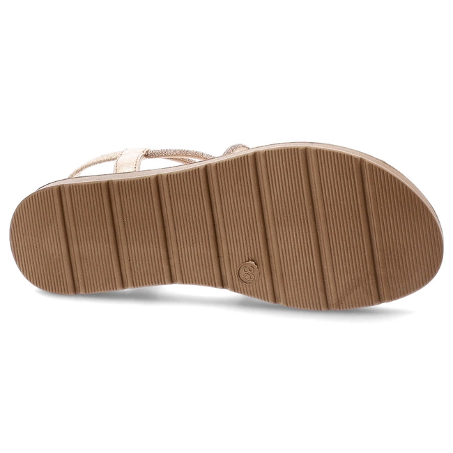 Sandále FILIPPO - DS6884/25 GO Złoty