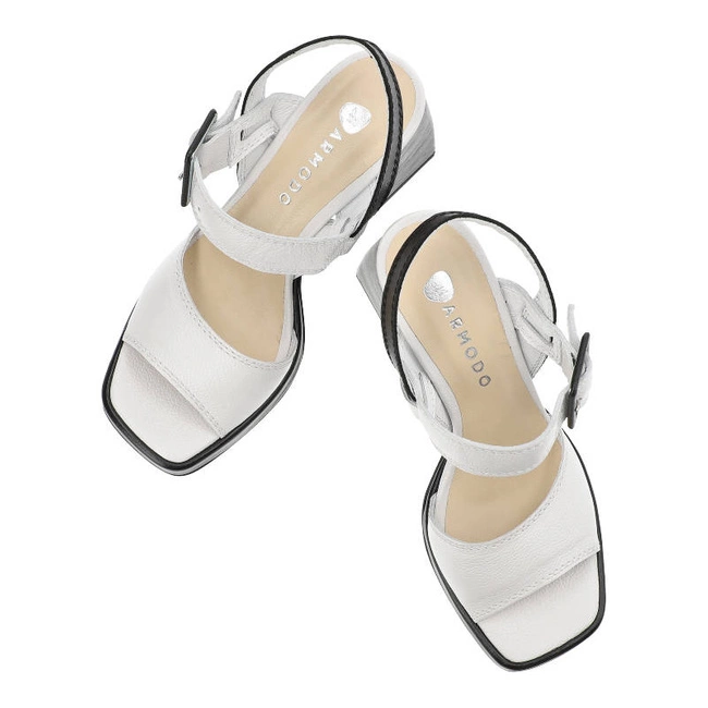 Sandále Armodo - 9985 Czarny/Biały 2049/39