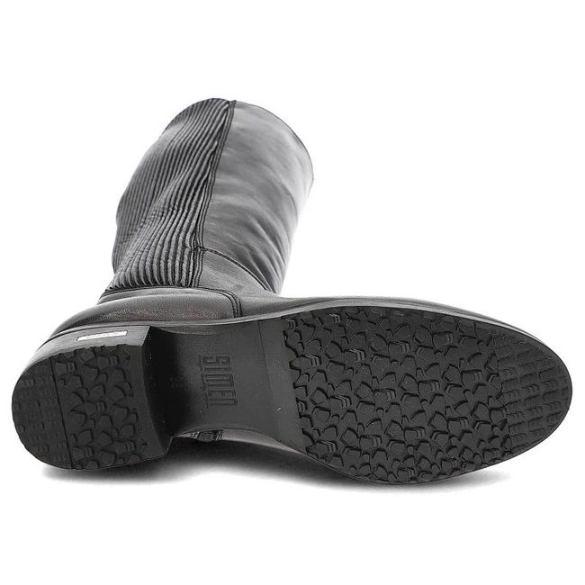 Čižmy Simen - 5501A Czarny