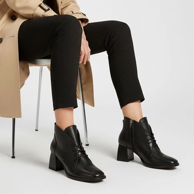 Členkové Topánky ARMODO - 1670 Czarny Baflo