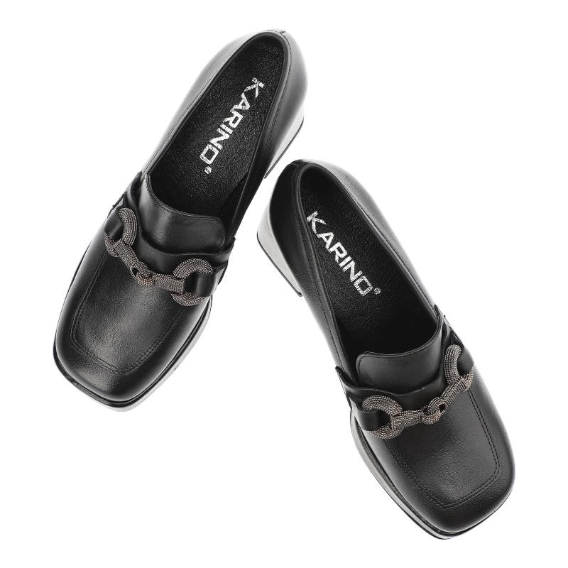 Poltopánky Karino - 4708/076-P Czarny/Lico