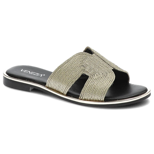 Šľapky Venezia - 251902 Złoty