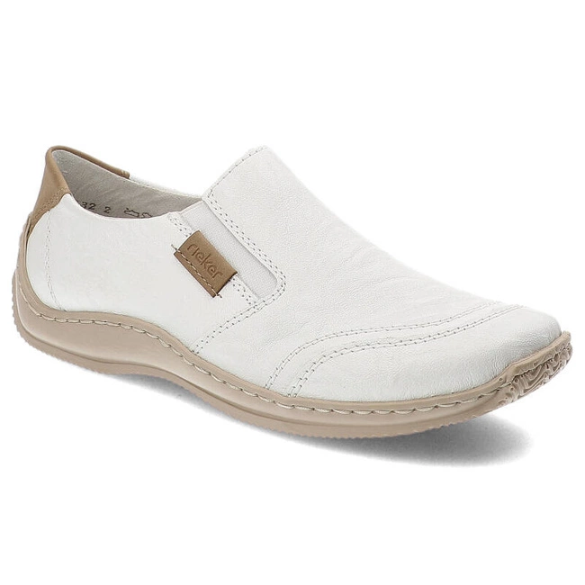 Poltopánky Rieker - L1755-80 White