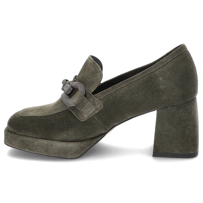 Poltopánky Karino - 4708/066-P Zielony/Welur