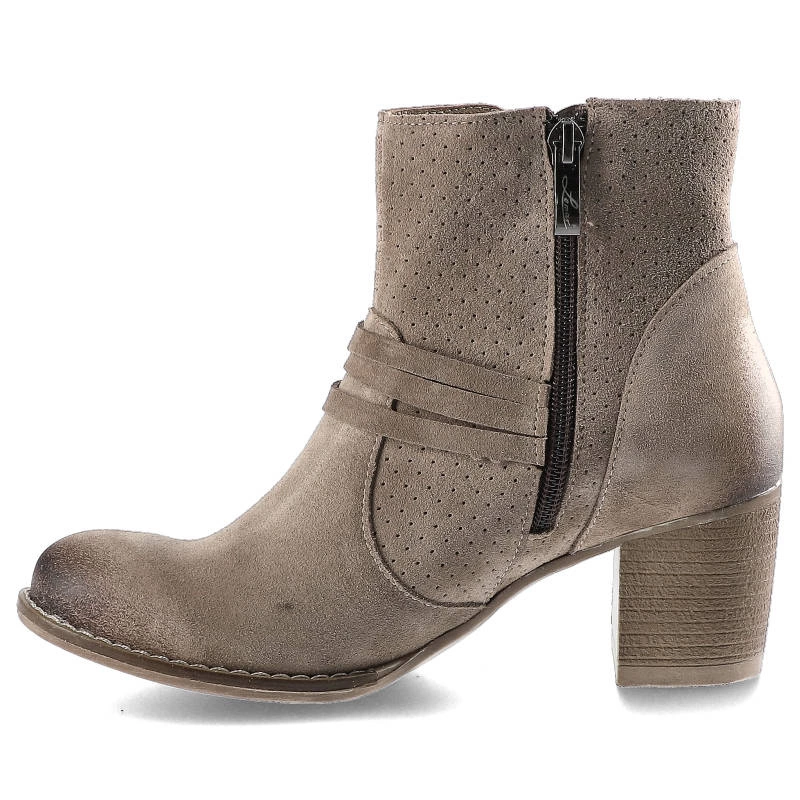 Členkové Topánky Lemar - 30050 W.Taupe+Perf
