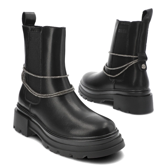 Členkové Topánky Big Star - OO274A258 Czarny