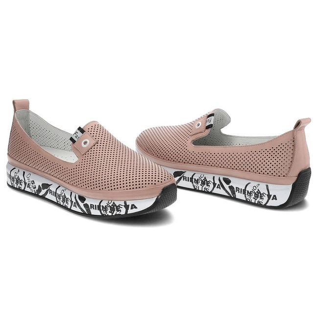 Poltopánky Ravini - 055.77 Pudrowy Róż 15 T 90Byzyzl