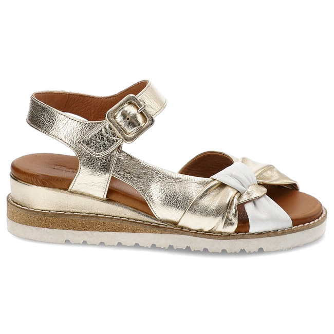 Sandále Artiker - 52C0846 Złoty/Biały