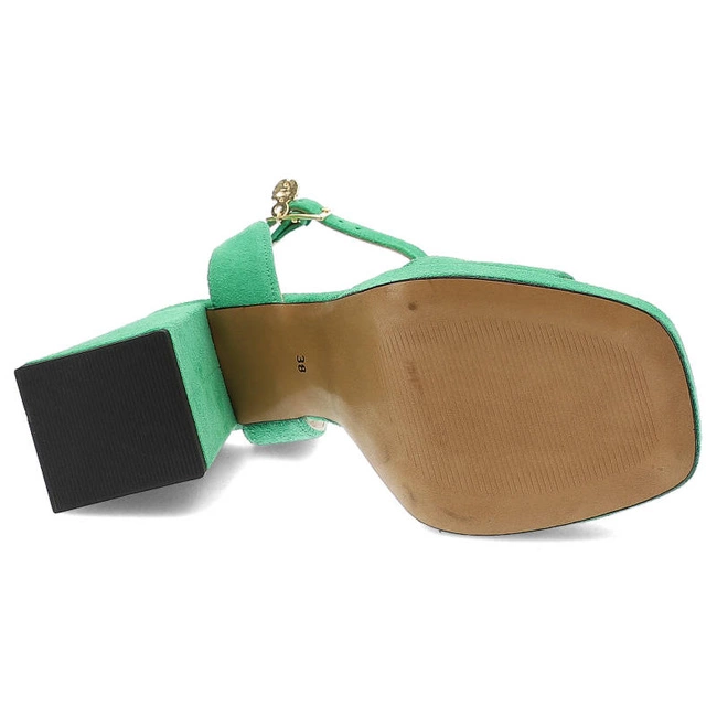 Sandále Karino - 4217/026-P Zielony/Welur