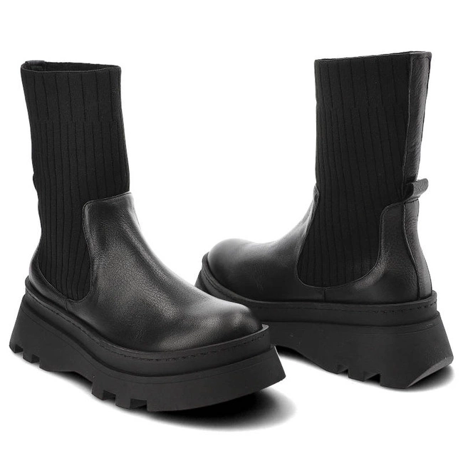 Členkové Topánky Artiker - 49C0848 Black