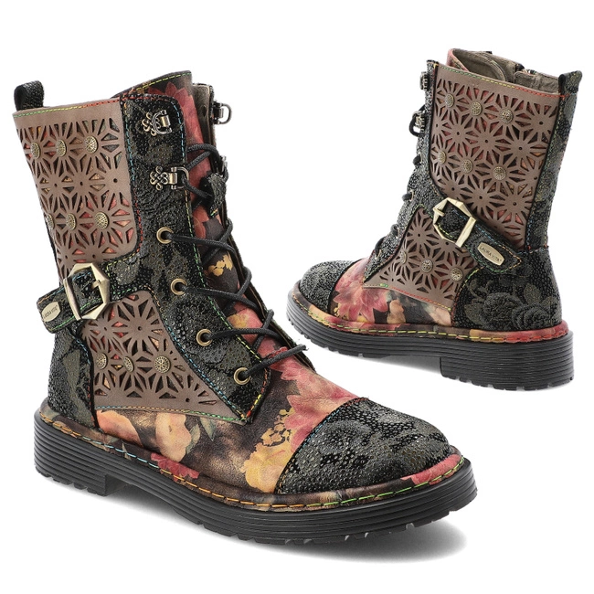 Členkové Topánky LAURA VITA - Incaso 36 SL1127-36 Noir