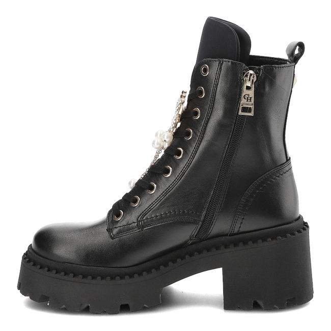 Členkové Topánky Chebello - 4590_-002-000-MIC-S303 Czarny