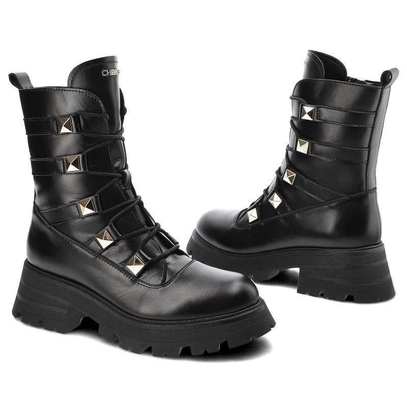 Členkové Topánky Chebello - 2965_-401-000-MIC-S202 Czarny