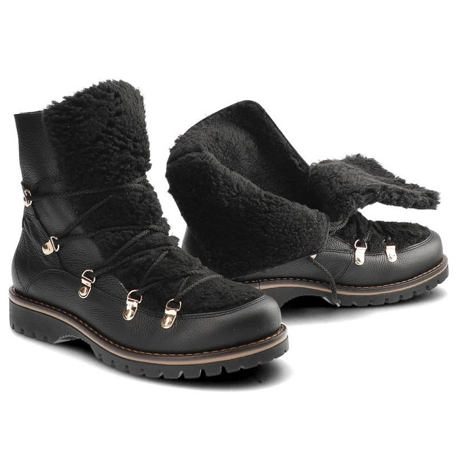 Členkové Topánky Kampa - Z652 Czarny 417/621