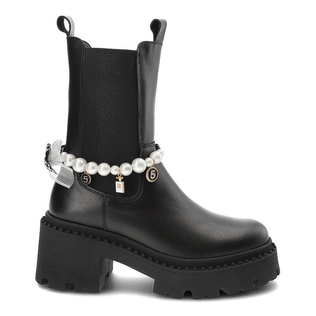 Členkové Topánky Chebello - 4254_-002-MIC-S303 Czarny