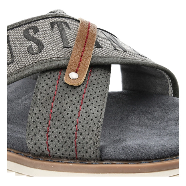 Šľapky Mustang - 4152-705-20 Dunkelgrau