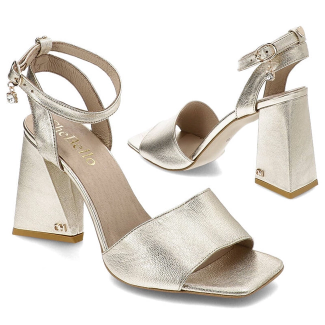 Sandále Chebello - 3091_-467-000-PSK-S135 Złoty