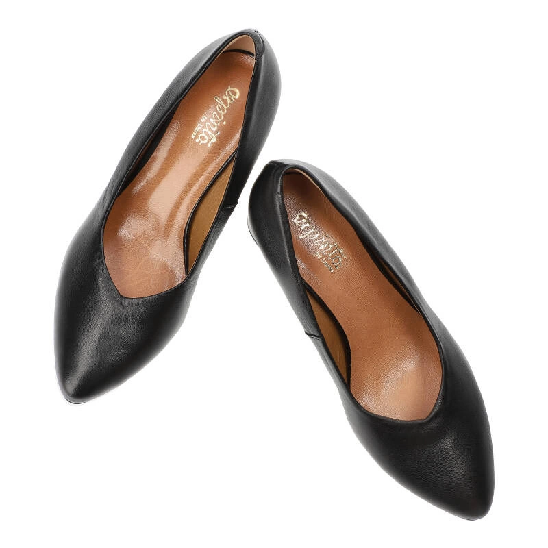 Lodičky Espirito - C-1078/1 Czarne Lico