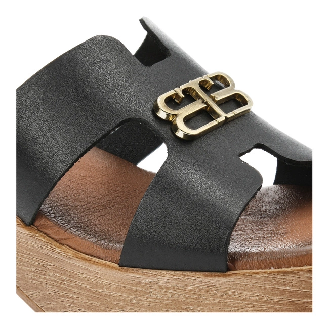 Šľapky Armodo - 40412 Bf.Czarny+Zł.