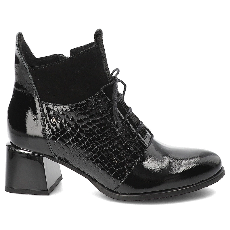 Členkové Topánky Armodo - 60503 Naplak Czarny+Matrix+W.