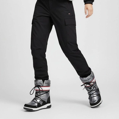 Snehule Tommy Hilfiger - T3A6-32436-1485918-Snow Boot Dark Silver 918