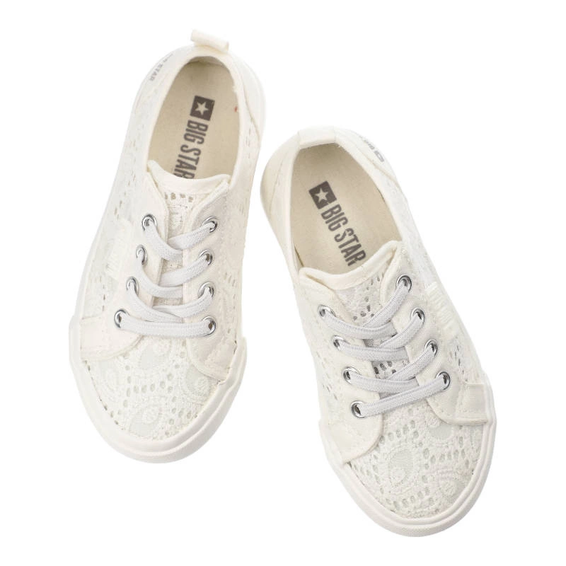 Plátenky Big Star - JJ374134 Biały