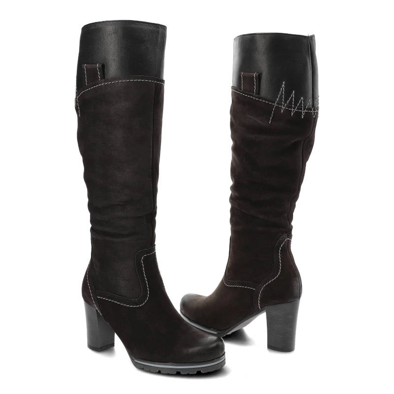 Čižmy Karino - 0915/001-M Czarny