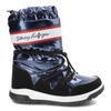 Snehule Tommy Hilfiger - T3A6-32436-1485800-Snow Boot Blue 800