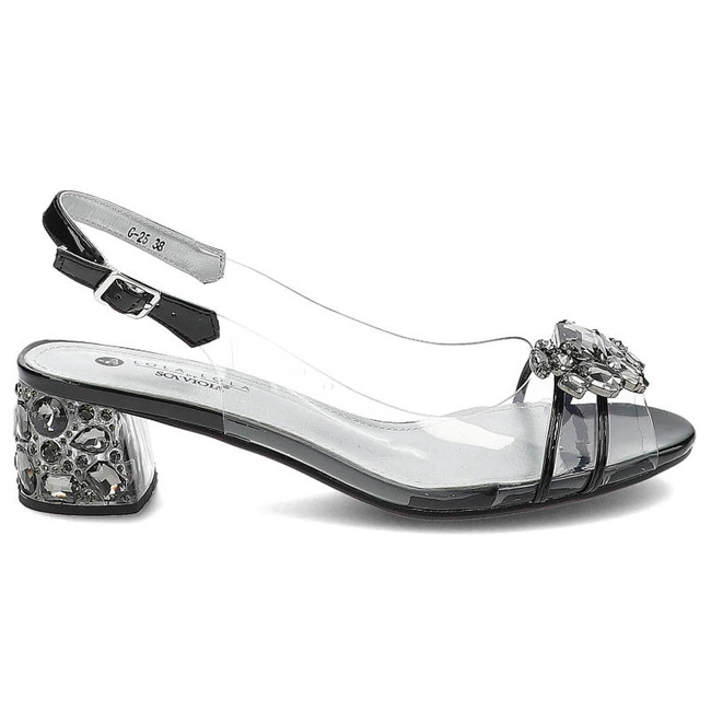 Sandále Sca'viola - G-25 Black