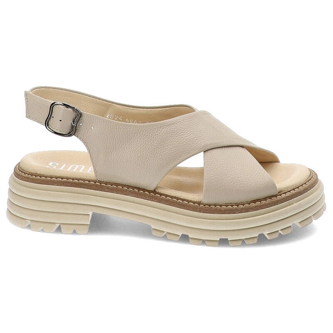 Sandále Simen - 6861A Floter Beż