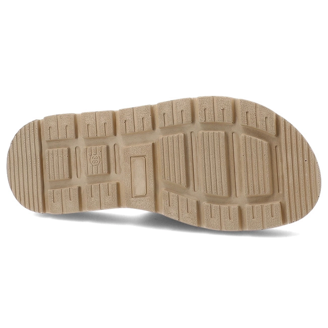 Šľapky ARMODO - 40442 Bf.Taupe+Zł.