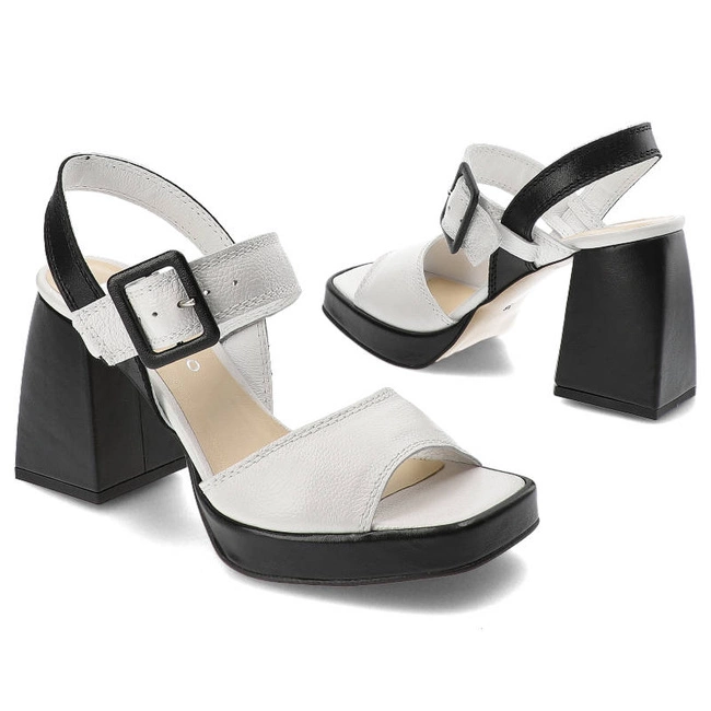 Sandále Armodo - 9985 Czarny/Biały 2049/39