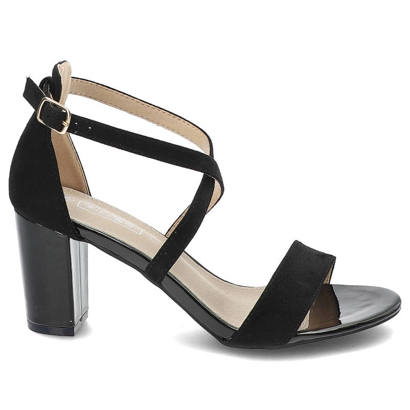 Sandále Filippo - DS1276/23 BK Czarny