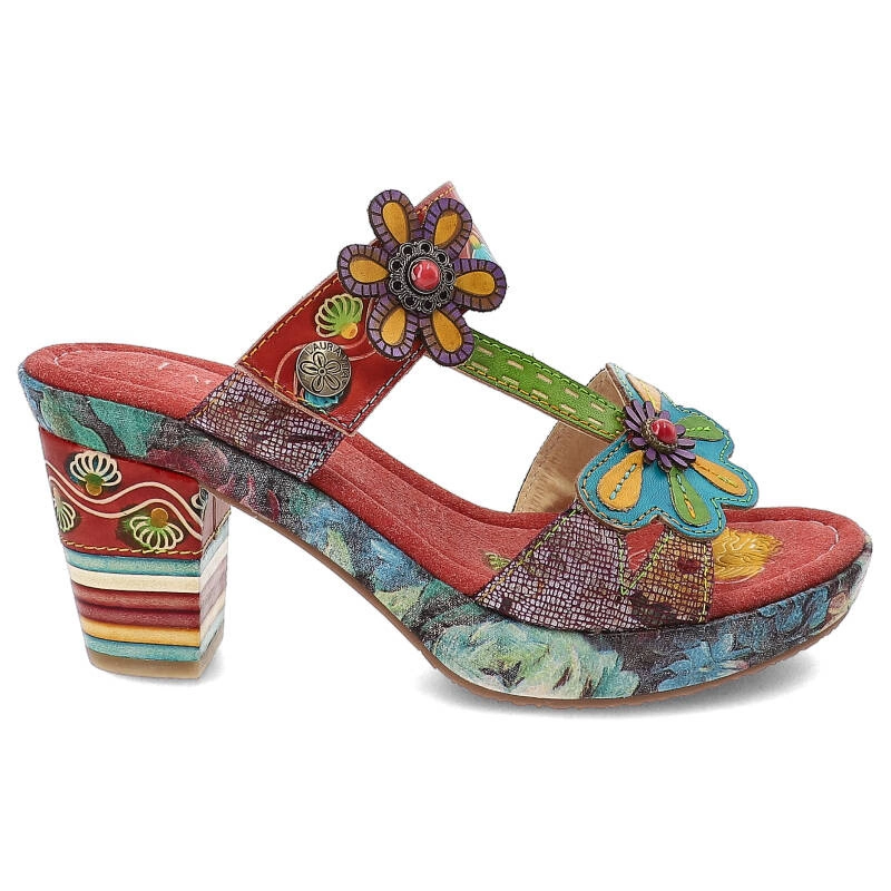 Šľapky Laura Vita - Nellao 03 SD311-3 Rouge