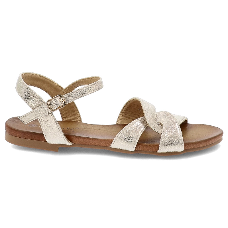 Sandále S.BARSKI - KV51-022 Lt.Gold